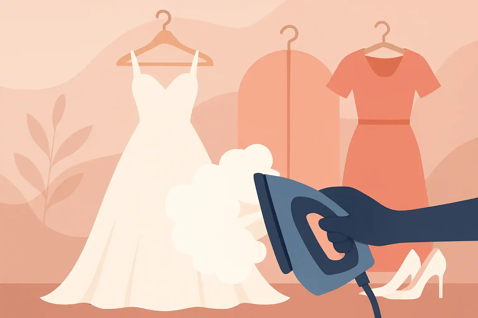 Het ultieme stoomplan voor bruiden: zo bereid je je trouwjurk en outfits perfect voor zonder risico
