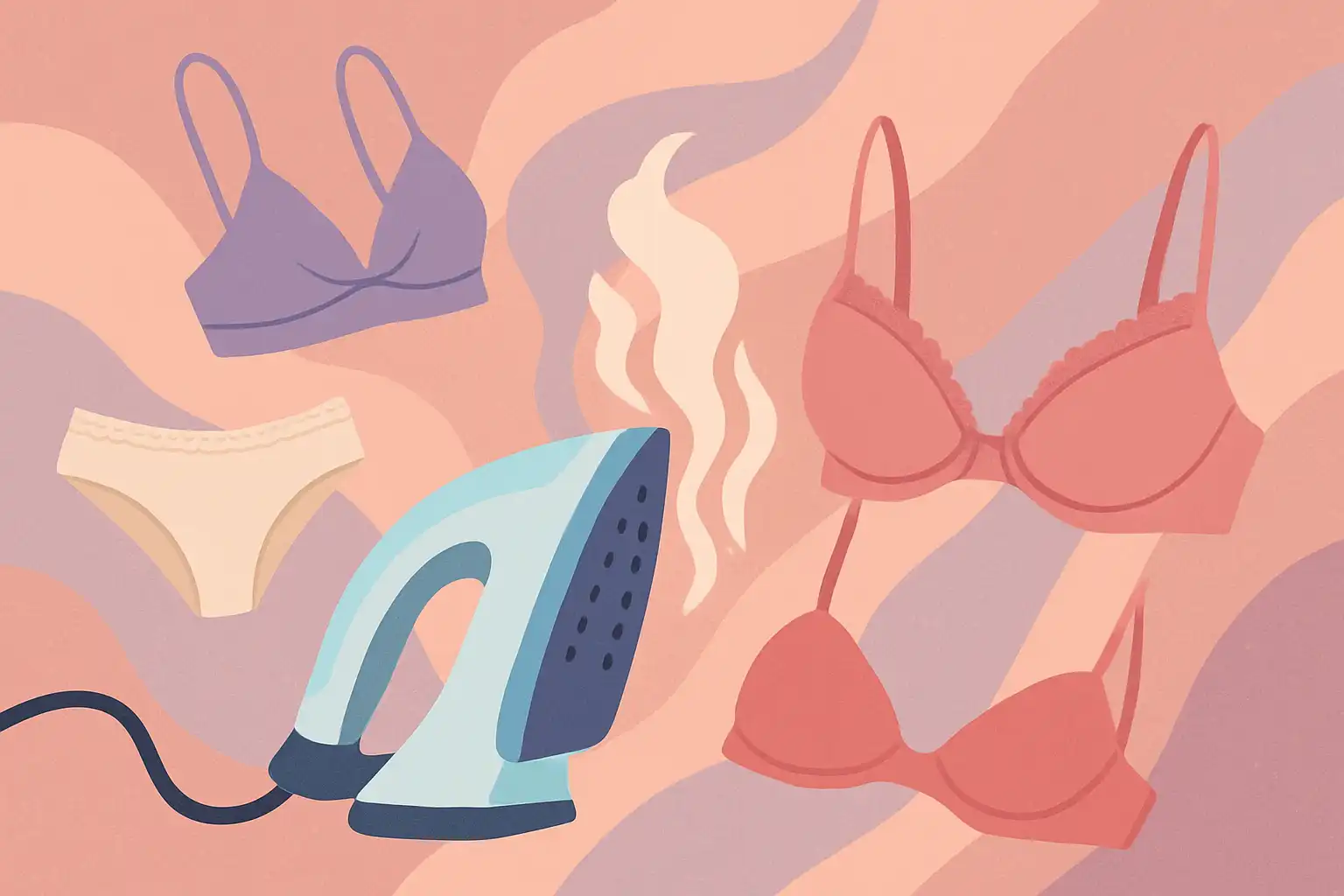 Lingerie en bh's stomen: zo houd je delicate onderdelen fris en kreukvrij