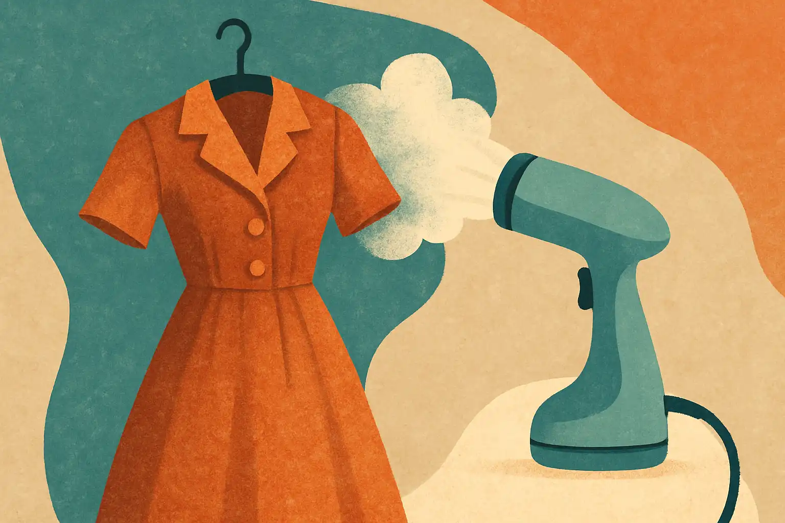 Secondhand schatten opfrissen: zo geef je vintage kleding nieuw leven met een kledingstomer