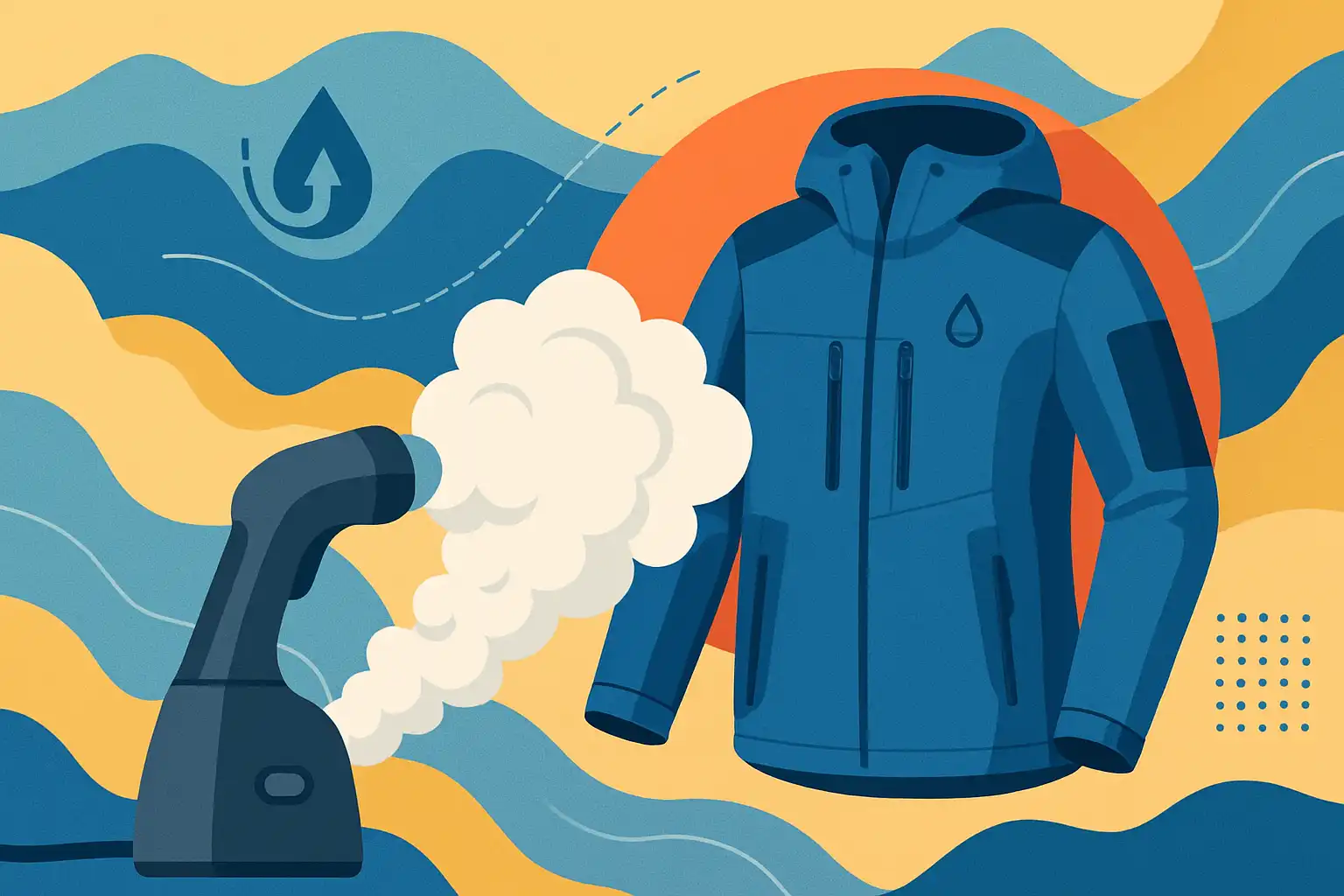 Technische outdoorkleding stomen zonder schade: zo behoud je waterdichtheid en ademend vermogen