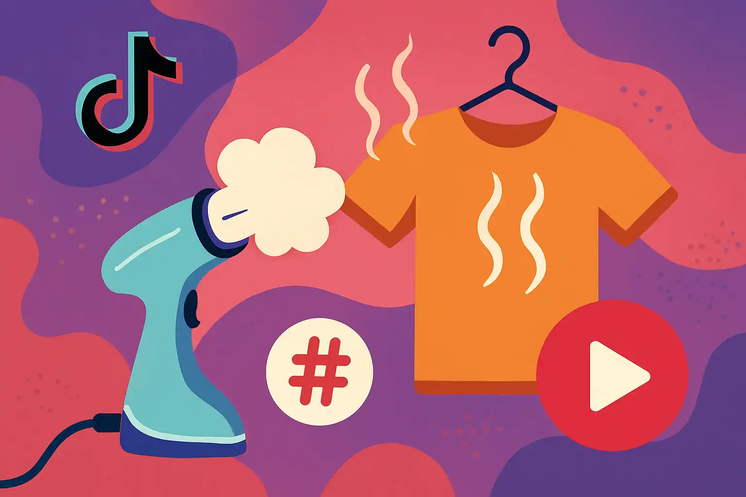 TikTok-stoomhacks: virale technieken die écht je kleding redden