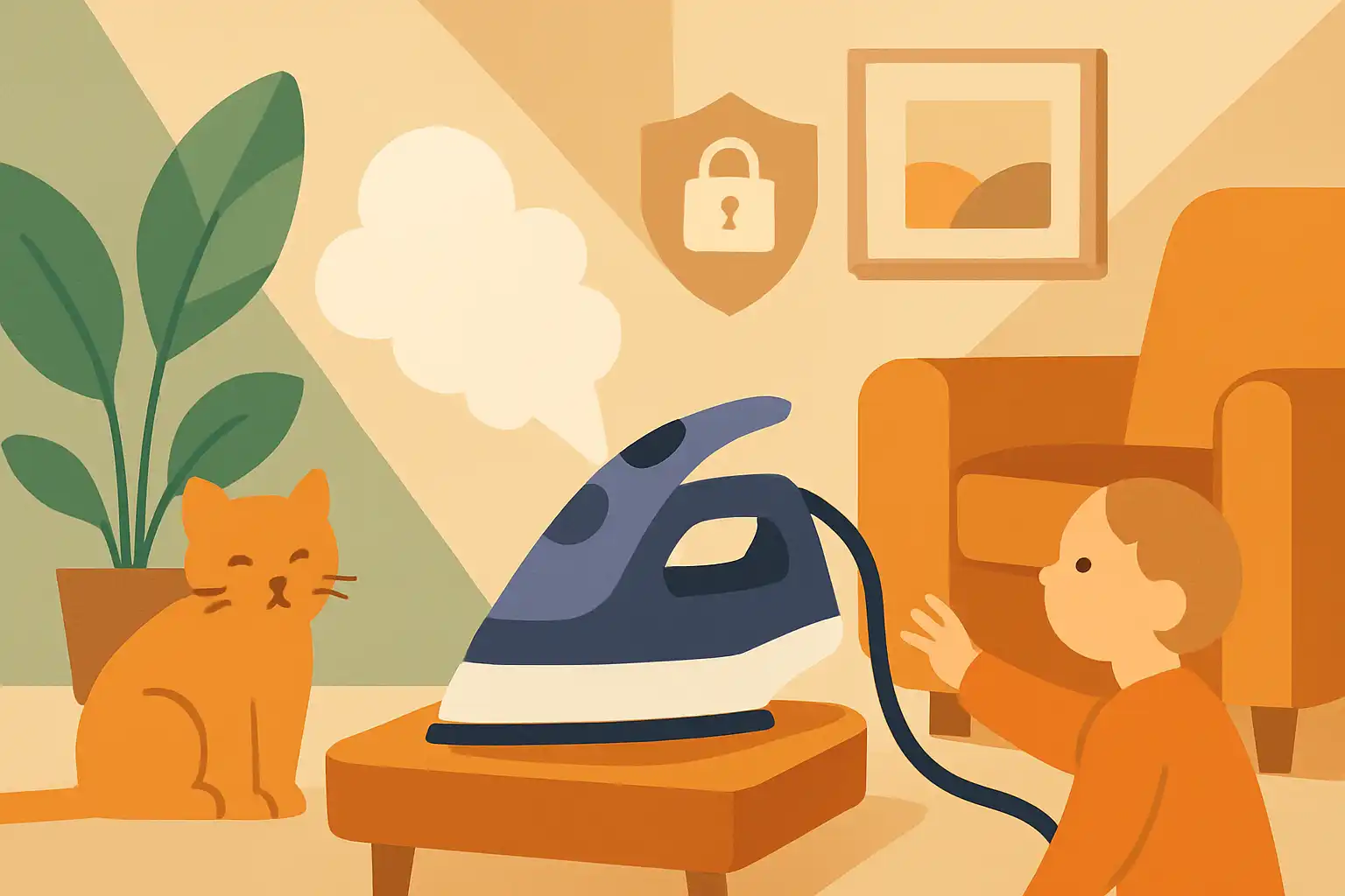 Veilige stoomhoek in een klein huis: zo bescherm je kinderen, huisdieren en meubels