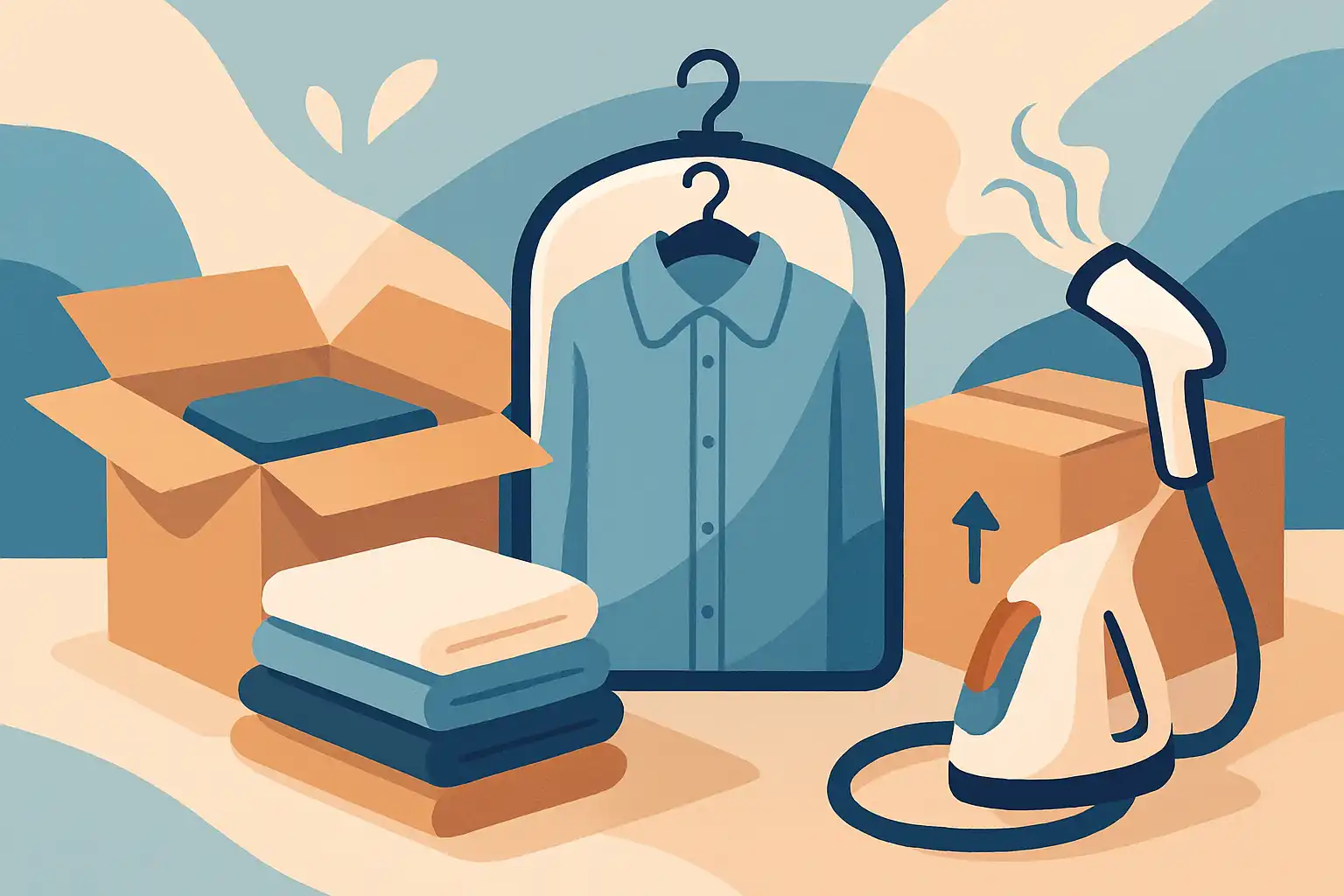 Verhuizen? zo verfris en bescherm je je kleding tijdens het inpakken en vervoer