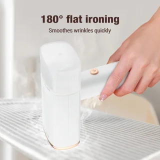 Mylucinda® - Kledingstomer Mini - 1000W - Draagbare Stoomstrijkijzer Voor Kleding - Opvouwbaar - Wit