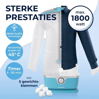 Automatisch strijkijzer voor overhemden en broeken | Kreukvrij en snel strijken