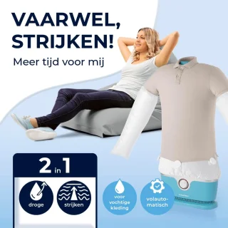Automatisch strijkijzer voor overhemden en broeken | Kreukvrij en snel strijken