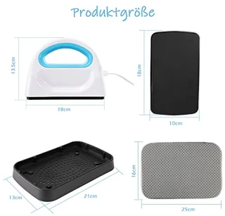 Transferpers voor T-shirts, schoenen en hoeden - Hittepers machine 18 x 10 cm - 500W