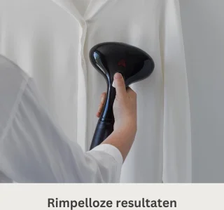 White-Label® Stomer Kleding - Steamer - Kledingstomer - Handstomer - Zwart