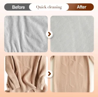 Kledingstomer - Draagbare stomer - Opvouwbare stomer - Handmatige stomer - Compacte stomer - Mini kledingstomer - Geen strijkplank nodig - Strijkt snel kreukels glad - Reisvriendelijk