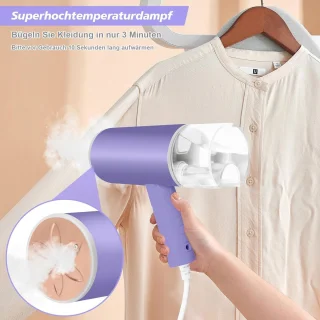 Kledingstomer - Steamer - Handstomer - 1000W - Compact en Lichtgewicht
