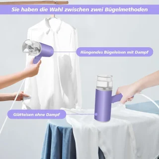 Kledingstomer - Steamer - Handstomer - 1000W - Compact en Lichtgewicht