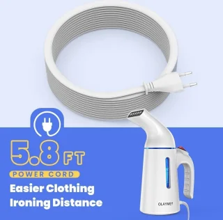Kledingstomer met Snelle Opwarming - Handheld Mini Strijkijzer voor Thuis en Reizen - 700 W Stoomborstel voor Hemden