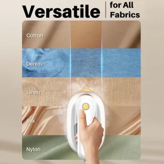 Handstoomborstel voor Kleding – 120 ml Capaciteit, Compact en Reisvriendelijk