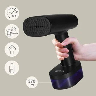 2-in-1 Handstomer en Strijkijzer - 1640W Kledingstomer met Keramische Zool