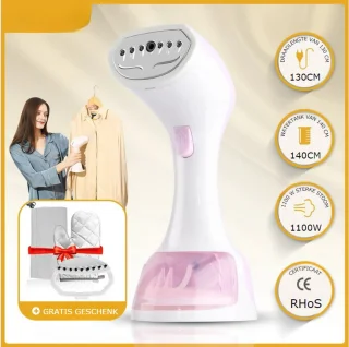 Handstomer kleding - Kleding stomer Compact en Krachtig - Kleding stoomapparaat voor Snel en Eenvoudig Gebruik