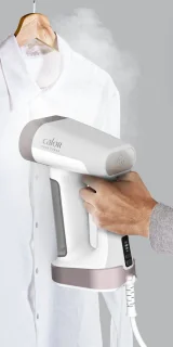 Calor Pure Force DT8720C0 – 2-in-1 kledingstomer & strijkijzer – 1.800 W – Boost-modus – 4 stoomstanden