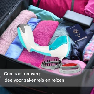 White-Label® Stomer Kleding - Steamer - Kledingstomer - Handstomer - Blauw