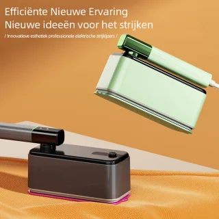Kledingstomer – Stoomreiniger - Handstomer voor kleding/textiel/stof - Inklapbare Handstomer - Strijkijzer - 125ml - Grijs