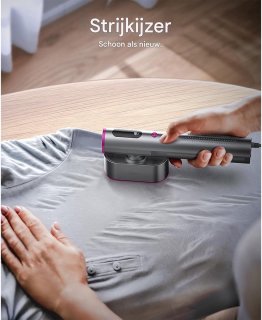 Wat vinden we goed aan de White-Label® Stomer Kleding - Steamer - Kledingstomer - Handstomer - Grijs