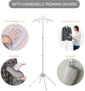 Draagbare Stoomstandaard voor Kleding - Verstelbare Hanger voor Eenvoudig Stomen van Kledingstukken