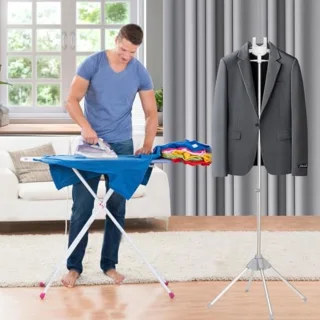 Draagbare Stoomstandaard voor Kleding - Verstelbare Hanger voor Eenvoudig Stomen van Kledingstukken