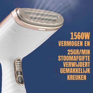 Wat vinden we goed aan de SCH® Stoomreiniger kleding - Stoomreiniger - Stoomreinigers - 1560 W - 230 ml - Kledingstomer - Wit - 9cm x 6cm x 14cm