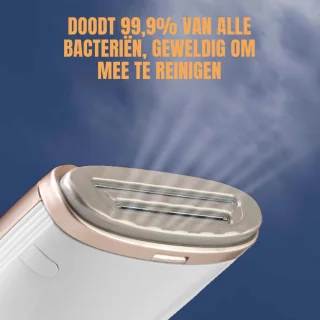 SCH® Stoomreiniger kleding - Stoomreiniger - Stoomreinigers - 1560 W - 230 ml - Kledingstomer - Wit - 9cm x 6cm x 14cm