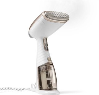 SCH® Stoomreiniger kleding - Stoomreiniger - Stoomreinigers - 1560 W - 230 ml - Kledingstomer - Wit - 9cm x 6cm x 14cm review