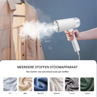 Kleding Stomer Vareo - 1200W - Draagbare Stoom Stofijzer - Opvouwbare Kledingstomer voor Huis & Reizen