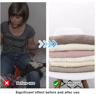 Opvouwbaar mini-stoomstrijkijzer voor reizen - Draagbaar en compact strijkijzer met variabele temperatuurregeling