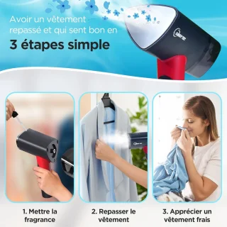 2-in-1 Stoomreiniger & Kledingstomer