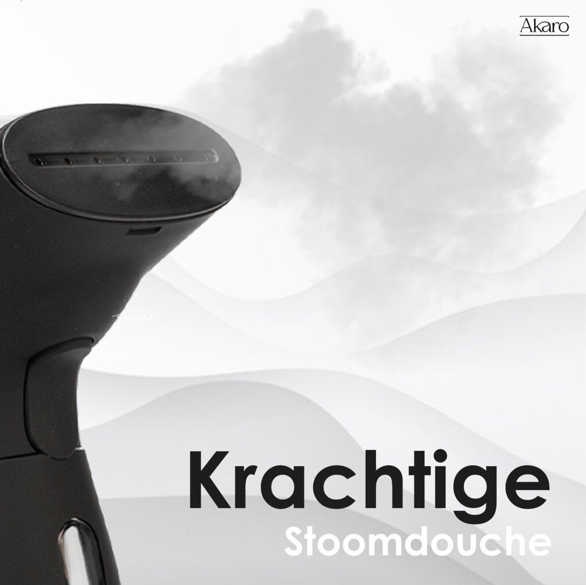 Akaro Luxe Kledingstomer Compact met Accessoires