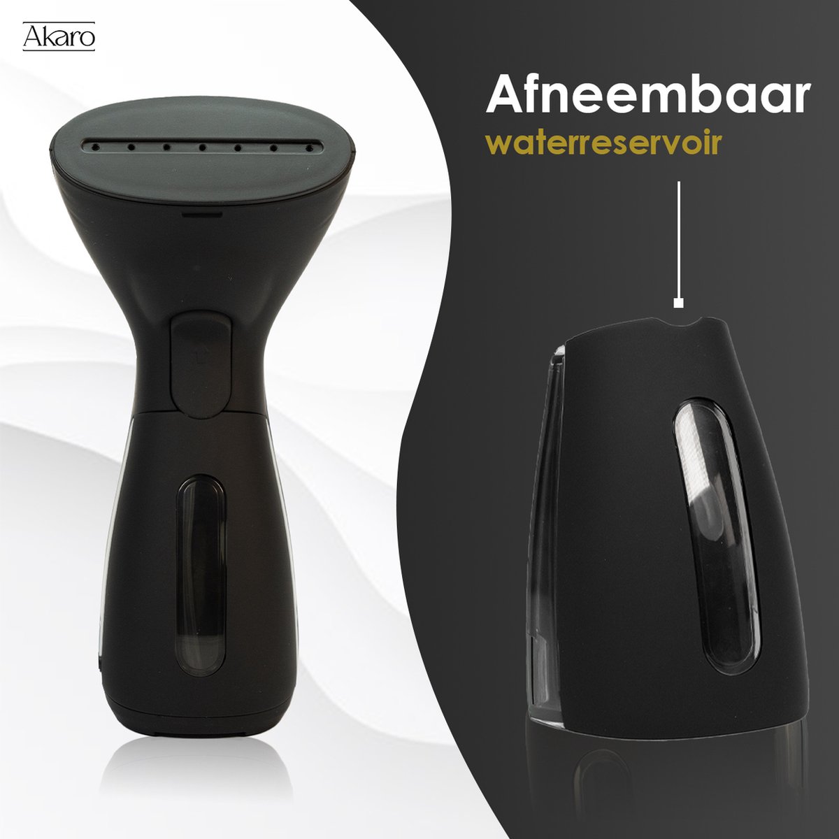 Akaro Luxe Kledingstomer Compact met Accessoires