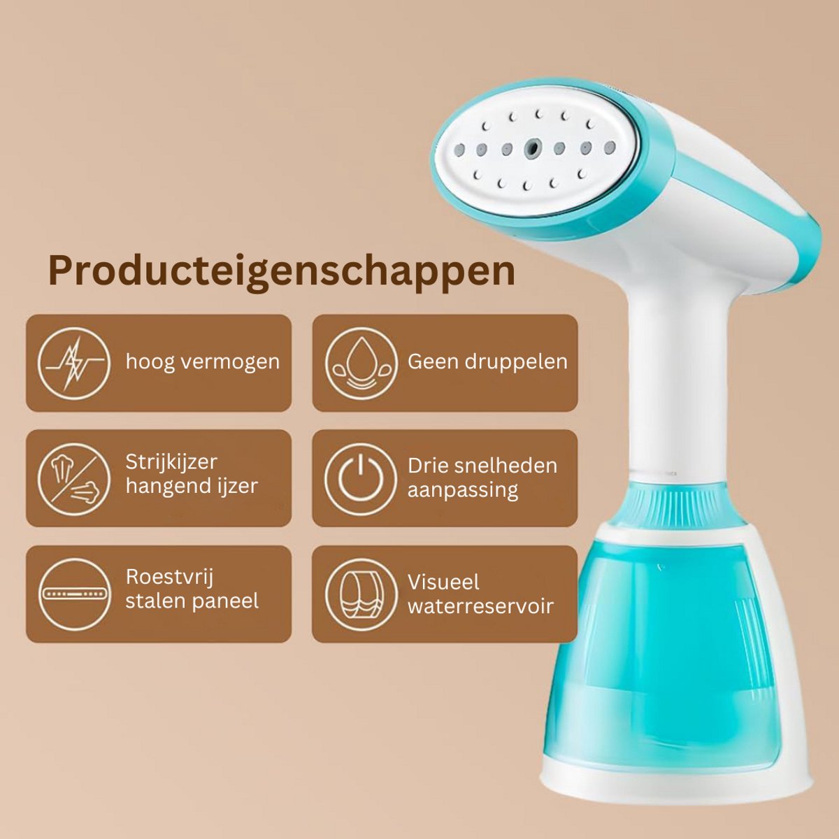 ApexArte Stomer Handstomer Wit Groen