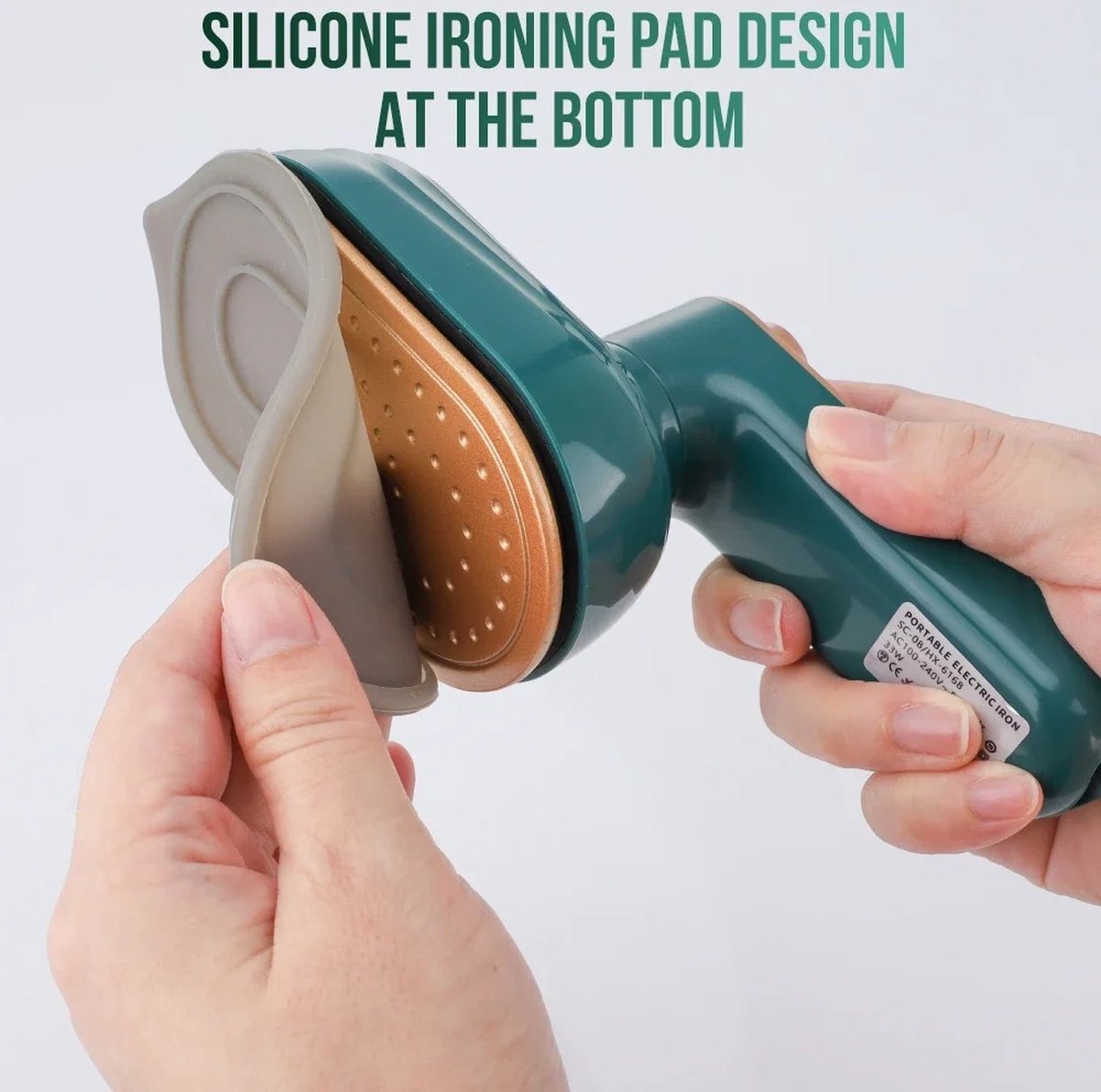 Ariqo Stoomapparaat Kleding Handheld Groen