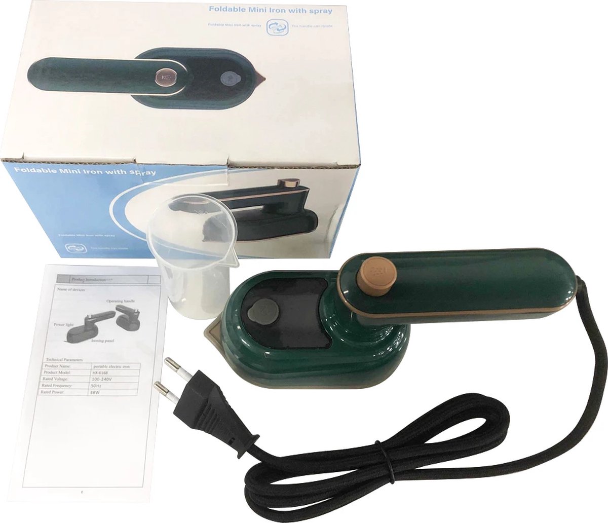Ariqo Stoomapparaat Kleding Handheld Groen