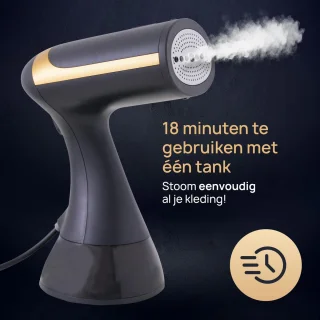 Artglobal Kledingstomer 1500W Handstomer met Borstelkop