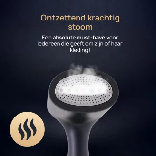 Artglobal Kledingstomer 1500W Handstomer met Borstelkop