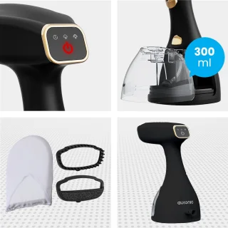 Auronic Handstomer Kleding 300ml Zwart