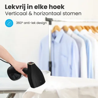 Auronic Handstomer Kleding 300ml Zwart