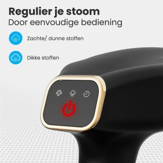 Auronic Handstomer Kleding 300ml Zwart