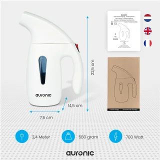 Auronic Kledingstomer Handstomer 180ml Wit