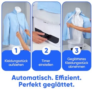 Automatisch overhemdstrijkijzer