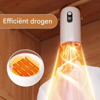 Automatisch strijkapparaat - kledingdroger stomer - wit