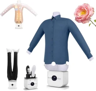 Automatisch strijkijzer en stoomapparaat voor kleding, wit