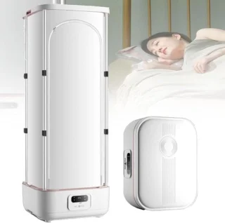 Automatische kledingstomer - wit