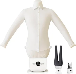 Automatische shirt stomer - wit