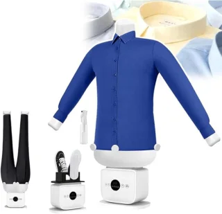 Automatische stoomstrijkijzer kledingstomer droger s-xxl wit