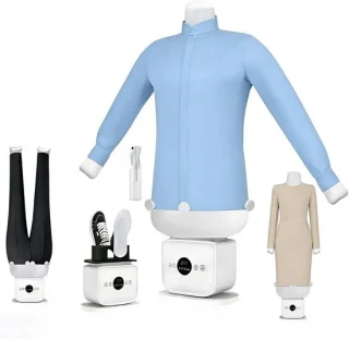 Automatische strijker stoomapparaat kleding wit