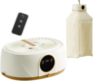 Automatische strijkmachine - draagbare kledingstomer - wit